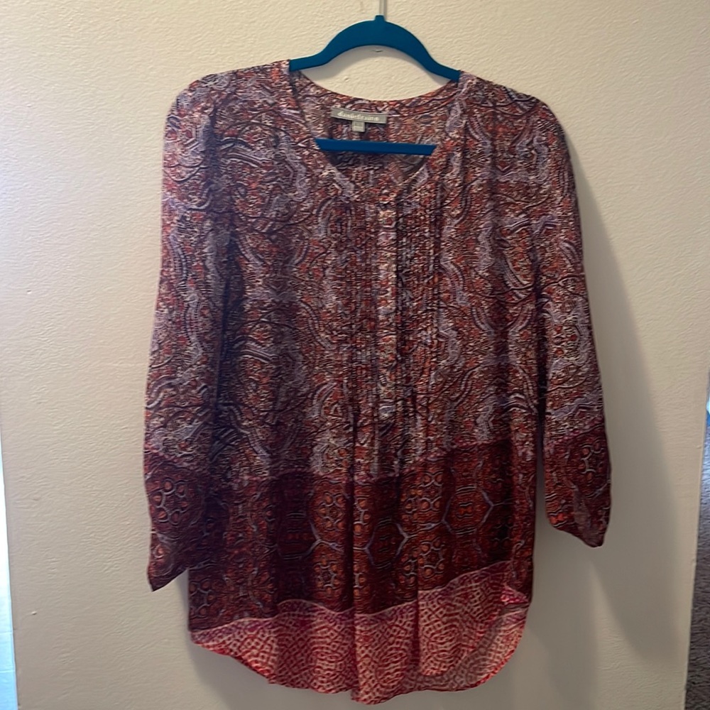 Daniel Rainn blouse size Large